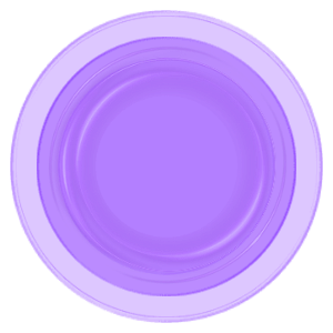 Neon Violet Glow Orbital Ring Frame