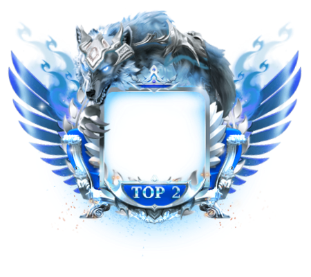 Rising Star Rank 2 Blue Particle Frame