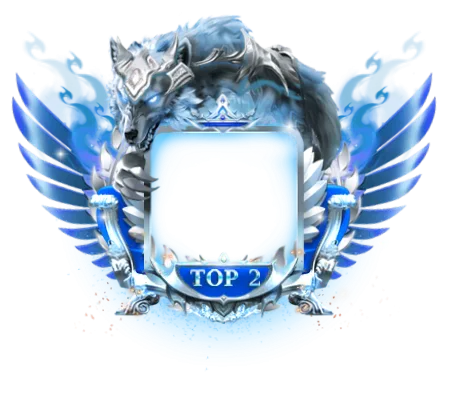 Rising Star Rank 2 Blue Particle Frame