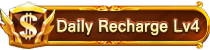 Golden Daily Recharge Level Badge