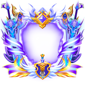 Purple Lightning Electric Aura Frame