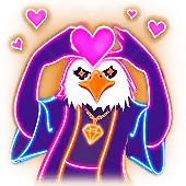 Romantic Angel Heart emoji