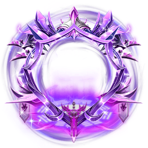 Mystic Purple Energy Vortex Frame