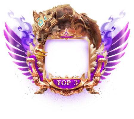 Rising Star Rank 3 Purple Particle Frame