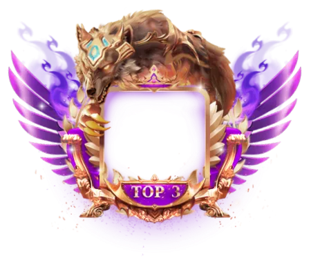 Rising Star Rank 3 Purple Particle Frame
