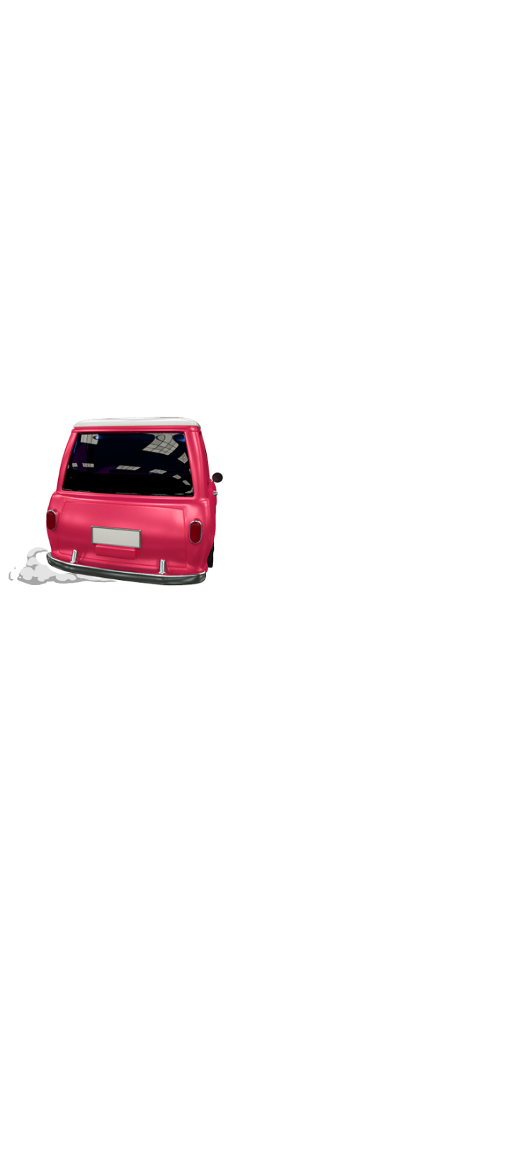 Red Mini Car
