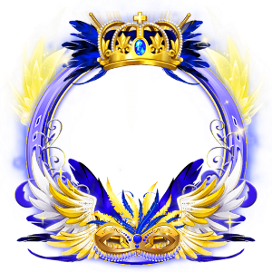 Royal Crown Golden Wings Frame