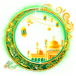Emerald Green Golden Filigree Frame