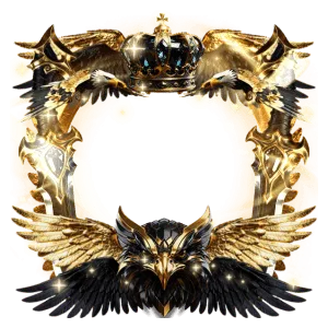 Golden Star Particle frame