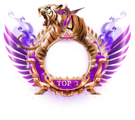 Charm Rank 3 Purple Particle Frame