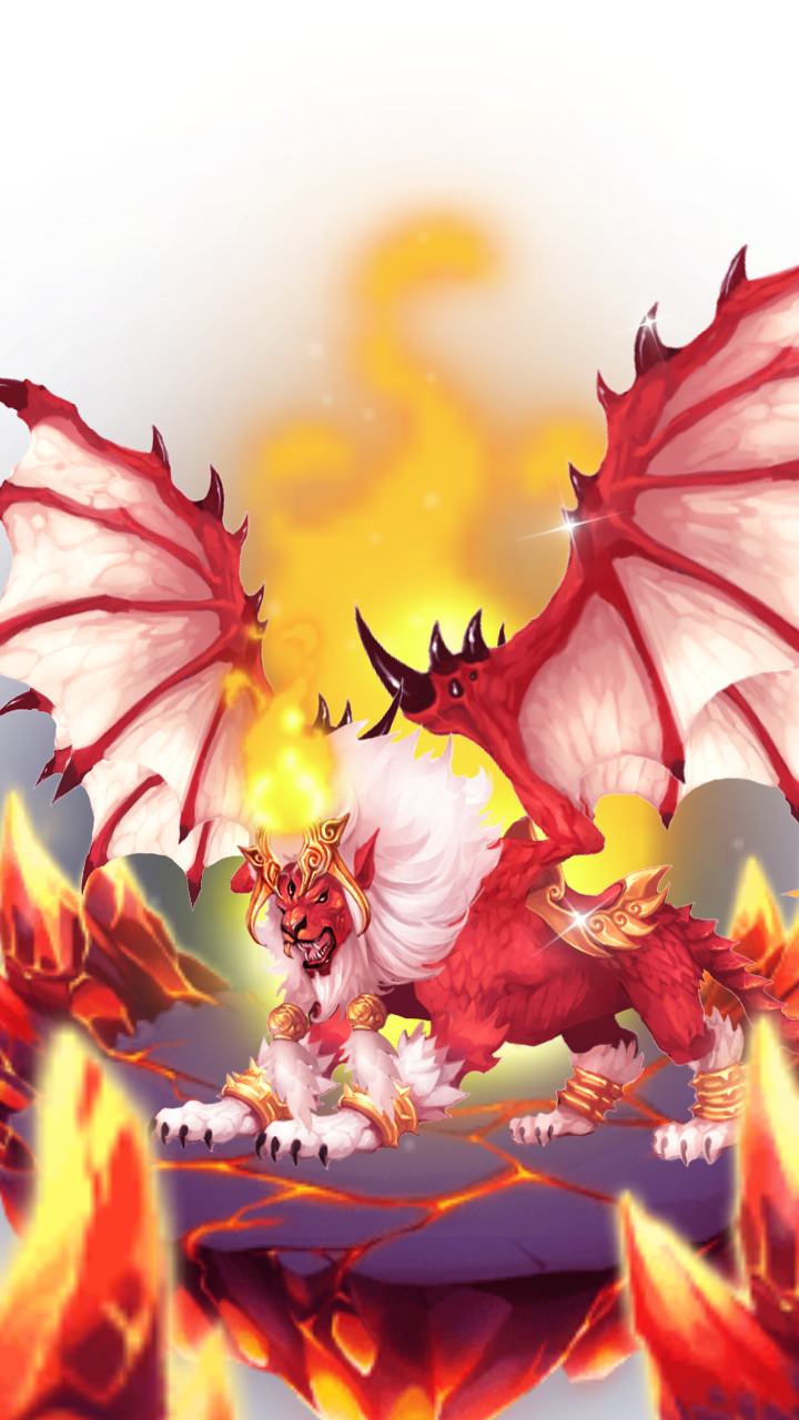 Crimson Demon Dragon Wings Gift