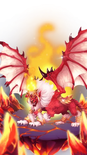 Crimson Demon Dragon Wings Gift