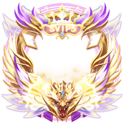 SVIP 5 Golden Dragon Winged Frame