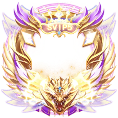 SVIP 5 Golden Dragon Winged Frame