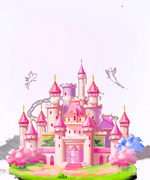 Pink Fairytale Castle