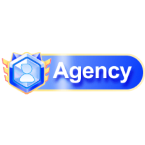 Agency Blue Winged Badge