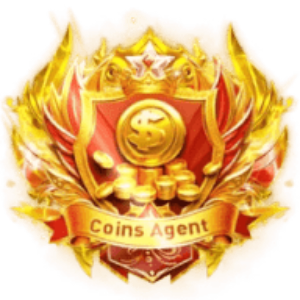 Coins Agent Golden Badge