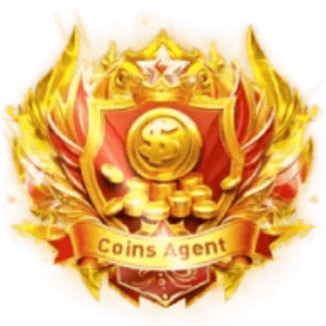 Coins Agent Golden Badge