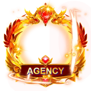 Agency Yellow Neon Glow Frame