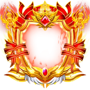 Royal Flame Crown Frame