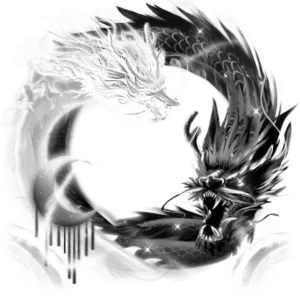 Black Dragon Scale Wings Frame