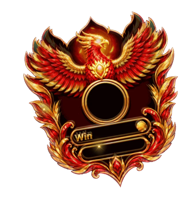 Blazing Crimson Phoenix PK Battle Win Frame