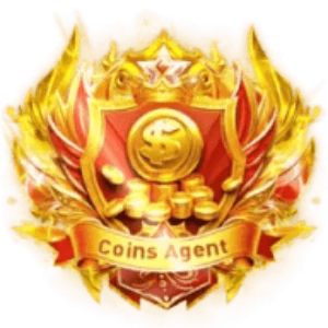 Coins Agent Golden Badge