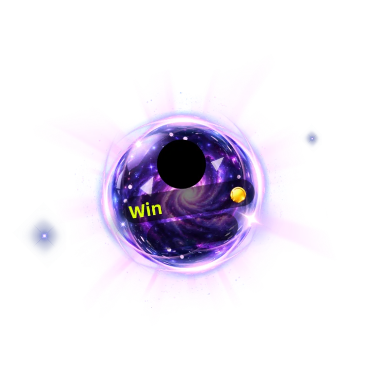 Cosmic Purple Galaxy Nebula Star Orb