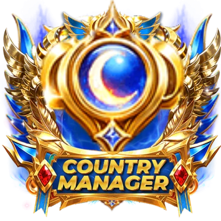 Country Manager Golden 3D Banner V2