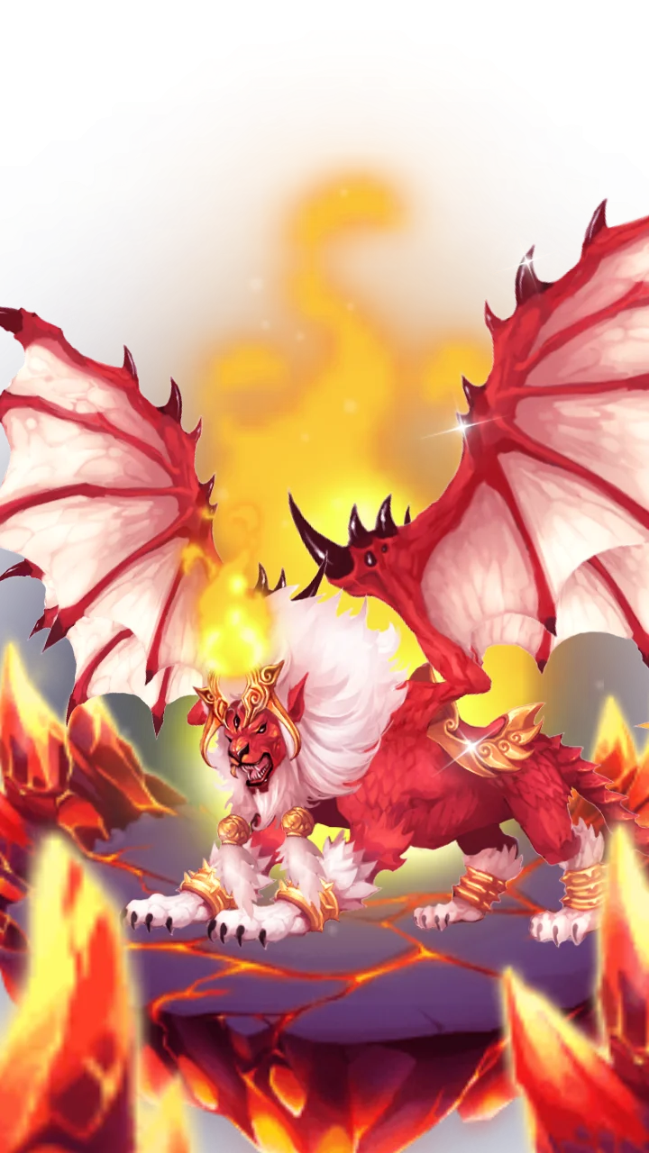 Crimson Demon Dragon Wings Gift