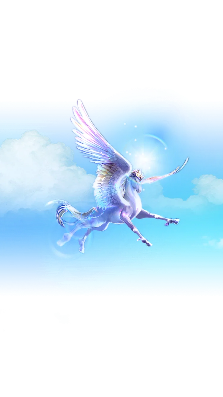 Crystal Diamond Winged Pegasus