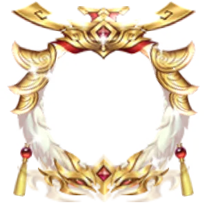 Divine Dragon Feather Wing Halo Frame