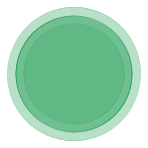 Emerald Green Minimal Circle Ring Frame