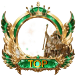 Emerald King And Tiger Royal Frame