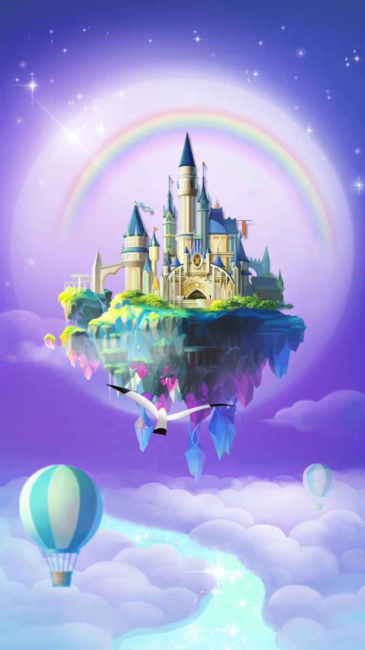 Floating Fantasy Castle