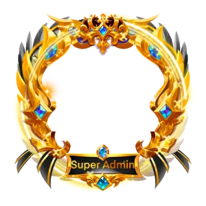 Golden Double Ring Frame