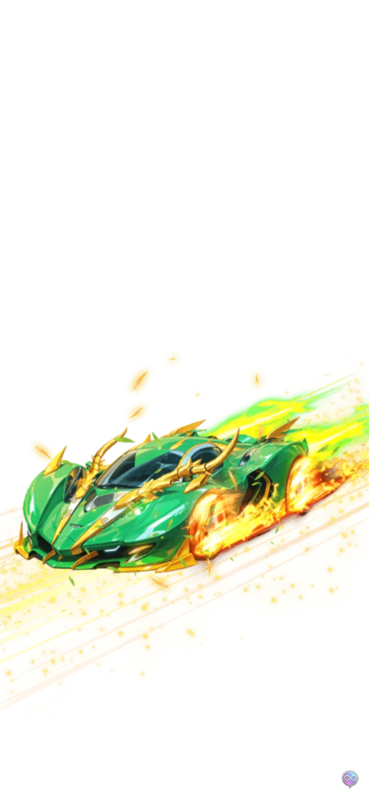 Golden Stardust Sparkle Foliage Beam Gift