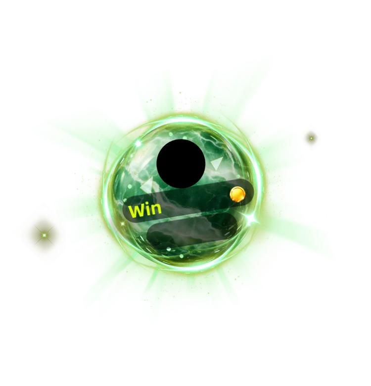 Green Jade Marble Mist Gemstone Orb