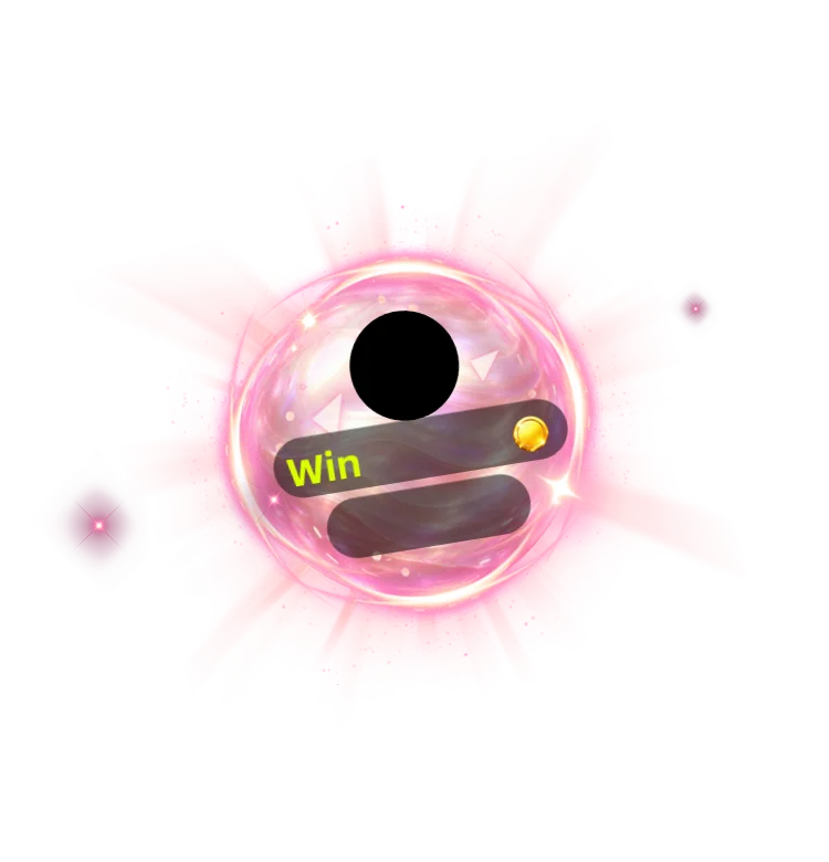 Iridescent Pink Pearl Shimmering Orb