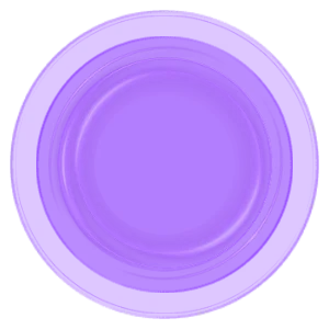 Neon Violet Glow Orbital Ring Frame