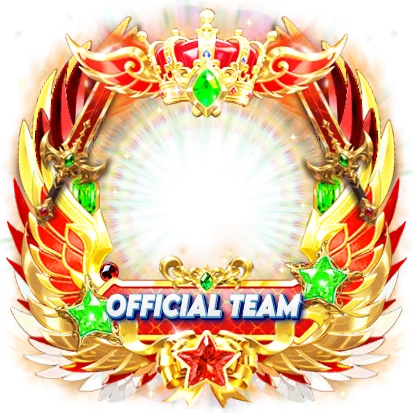 Official Team Glowing 3D Text Banner