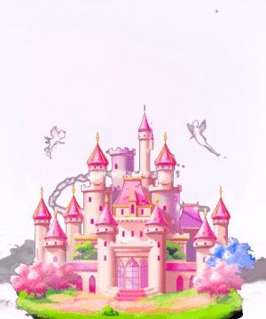 Pink Fairytale Castle
