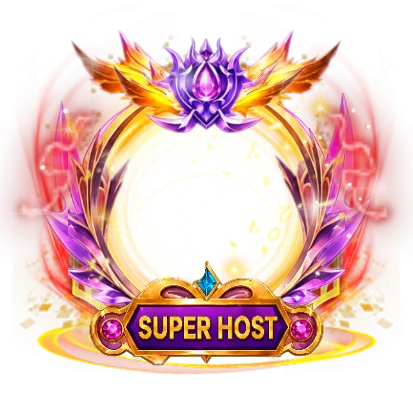 Purple Crystal Flame Horns Frame