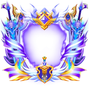Purple Lightning Electric Aura Frame