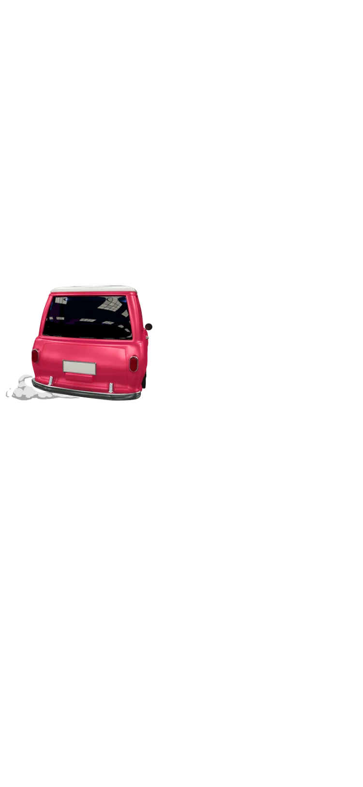 Red Mini Car