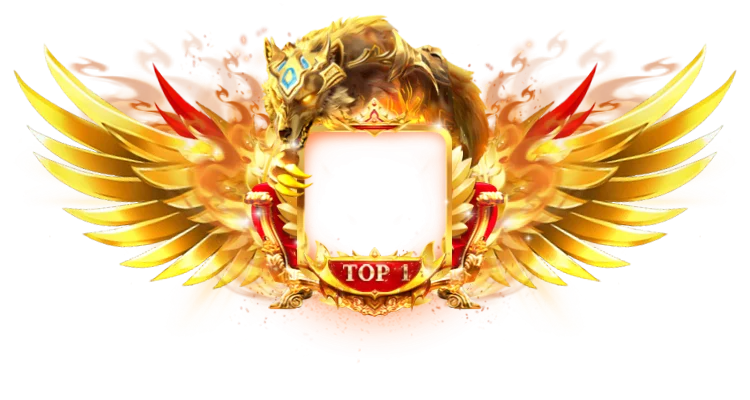 Rising Star Rank 1 Orange Particle Frame