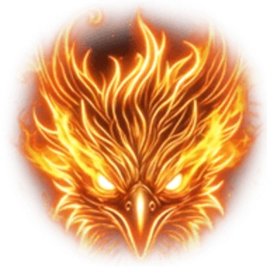 Roaring Fiery Lion Blazing Solar Aura
