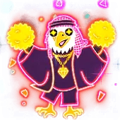 Royal Desert King Celebration emoji