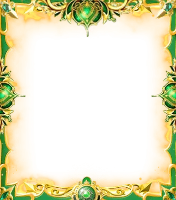 Royal Emerald Gold Room Frame