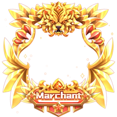 Royal Gold Merchant Luxury frame